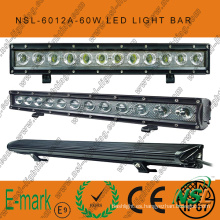 Barra de luz LED todoterreno de 60W y 20 pulgadas, 6000k, barra de luz LED todoterreno de 5100lm